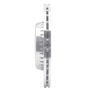 Mercedes-Benz C300 Brake Rotor (1) - Rear Right - R1 Concepts - Drilled & Slotted - Silver - `15-`23